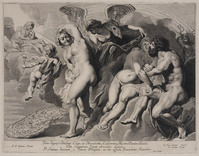 KG 17467
<br/>
Ixion ziet een wolk aan voor Juno
<br/>
<em>Sompel, Pieter van (1590-1663)</em>
